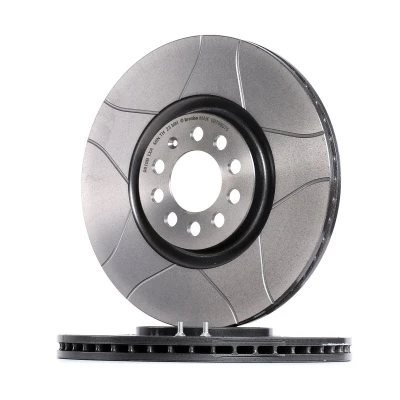 Abbildung von BREMBO MAX LINE 09.7880.75 Bremsscheibe 312 25 5 innenbelüftet, geschlitzt beschichtet hochgekohlt mit Schrauben VOLKSWAGEN: Golf 4, 4 Variant