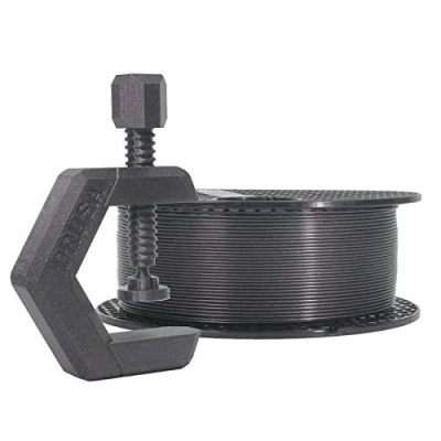 Abbildung von Prusament PETG Prusa Galaxy Black Filament, 1,75 mm, 1 kg Spule, Durchmessertoleranz +/ 0,02 mm