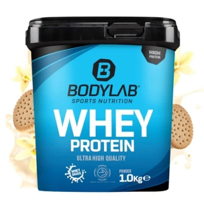 Abbildung von Bodylab24 Whey Protein Pulver, Vanillekeks, 1kg