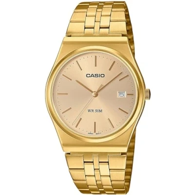 Abbildung von Casio Watch Unisex Uhr goldcoloured, Größe: One Size, Gold coloured