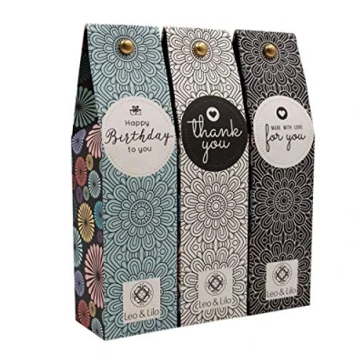 Abbildung von Leo &amp; Lilo Hand und Bodylotion mit Bio Aloe Vera 3er Set (3 x 50 ml) Pflegt verwöhnt Hände Körper Liebevolle Geschenkset Kollektion Einzeln verpackt
