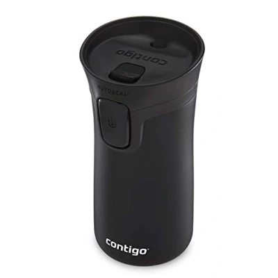 Abbildung von Contigo Pinnacle Autoseal Thermobecher, Edelstahl Reisebecher, Isolierbecher, auslaufsicher, Kaffeebecher to Go, Travel Mug mit Easy Clean Deckel, BPA frei, 1 Stück (1er Pack)