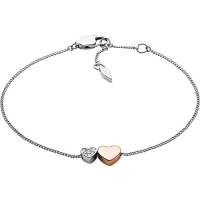 Abbildung von Fossil Vintage Motifs Armband silvercoloured, Damen, Größe: One Size, Silver coloured