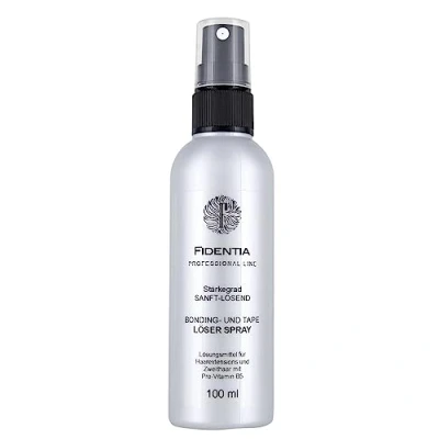 Abbildung von Fidentia Bondinglöser und Tape Lösemittel Spray für Hair Extensions, Perücke Haarteil 100ml Made in Germany