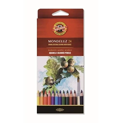 Abbildung von KOH I NOOR 372424 Bleistifte, 24 Farben