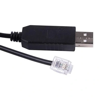 Abbildung von Skywatcher Teleskop Goto Control EQMOD ASCOM Kabel für HEQ5pro AZEQ5 AZEQ6 EQ6 R Asiair Synscan (180 cm, Handsteuerung auf PC schwarz)