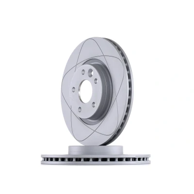 Abbildung von ATE PowerDisc 24.0325 0162.1 Bremsscheibe 300,0 25,0 5 108,0 Belüftet beschichtet hochgekohlt FORD: Focus Mk3 Box Body / Estate, KUGA 2