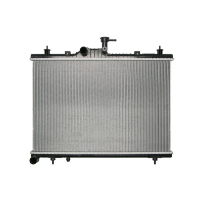 Abbildung von NRF 550231 Kühler, Motorkühlung Aluminium 673 444 26 Kühlrippen gelötet