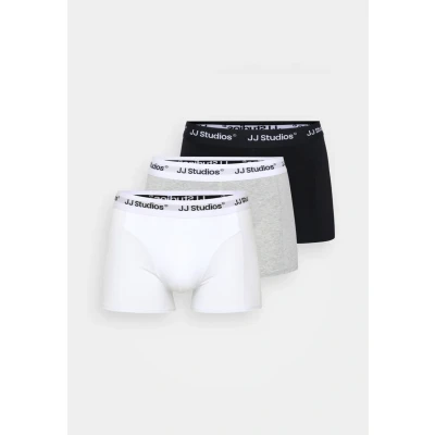 Abbildung von Jack &amp; Jones Jacsoho Trunks 3 PACK Boxerbriefs, Herren, Größe: Small, Grey/black/white
