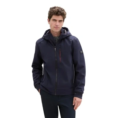 Abbildung von TOM Tailor Softshelljacke, Herren, Größe: XXL, Sky captain blue