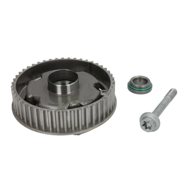 Abbildung von SWAG 40 94 6118 Nockenwellenversteller Einlassseite mit Schraube OPEL: Zafira B, Astra H TwinTop, FIAT: Croma II Estate