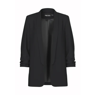 Abbildung von Pieces Pcboss 3/4 Kurzmantel, Damen, Größe: XXL, Black