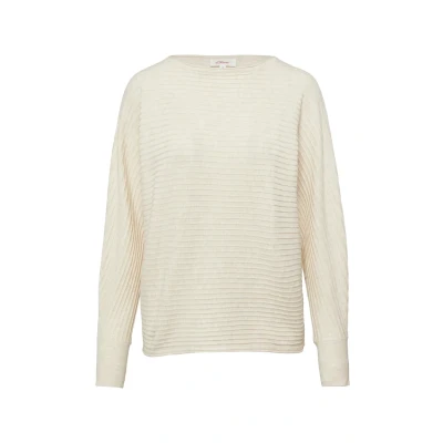 Abbildung von s.Oliver Strickpullover, Damen, Größe: 40, Beige