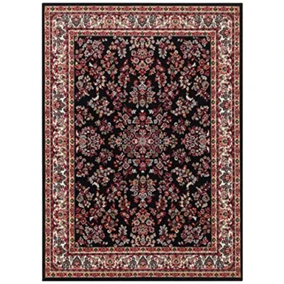 Abbildung von Home affaire Teppich »Halton«, rechteckig, 8 mm Höhe, Kurzflor, Orient Optik, mit Bordüre, Läufer, pflegeleicht, gekettelt