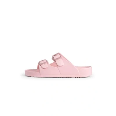 Abbildung von Fila Matero Pantolette flach, Damen, Größe: 39, Powder pink Kunststoff
