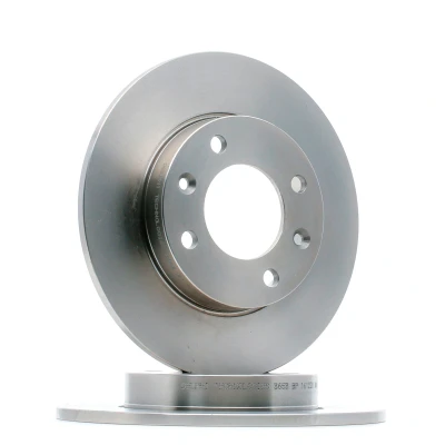 Abbildung von DELPHI BG3653 Bremsscheibe 247 9 4 voll geölt unbehandelt ohne Radlager, ABS Sensorring CITROËN: C4 I Hatchback, Coupe, Berlingo II