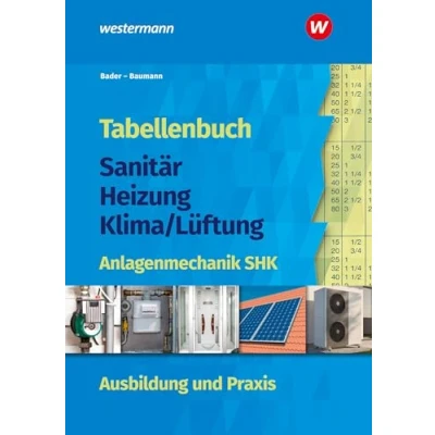 Abbildung von Tabellenbuch Sanitär Heizung Klima/Lüftung: Anlagenmechanik SHK Ausbildung und Praxis (Tabellenbuch Lüftung)