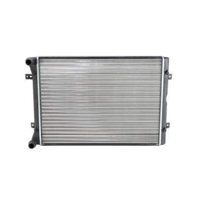 Abbildung von THERMOTEC D7W057TT Kühler, Motorkühlung für Fahrzeuge mit/ohne Klimaanlage 600 453 30 Automatikgetriebe, Schaltgetriebe Kühlrippen mechanisch gefügt