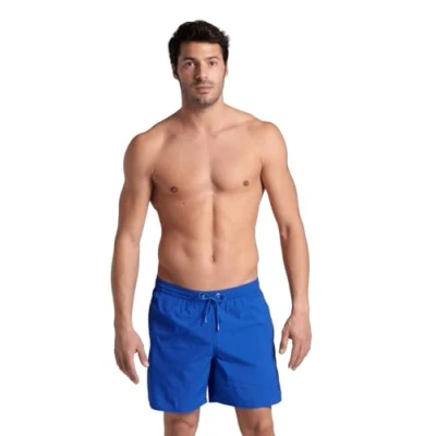 Abbildung von Arena Herren Mens Beach Boxer Solid Swim Trunks, Royal, XXL EU