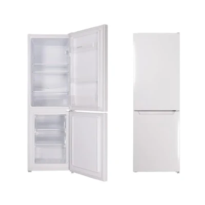 Abbildung von Respekta Stand Kühl Gefrier Kombination / 109 L Kühlanteil 48 Gefrieranteil/mit regelbarem Thermostat und Eiswürfelbereiter KG144W 37 (H) 144 x (B) 47,4 (T) 49,5 cm 39 dB/Weiß