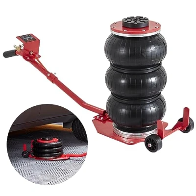Abbildung von VEVOR Pneumatischer Wagenheber Triple Bag Air Jack 3 t, Dreifachbeutel Luftheber 140 450 mm Hubhöhe Sack Luftwagenheber, 5 Minuten Hub Arbeitssparend für SUV, LKW, Pkw usw.