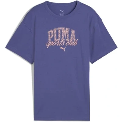 Abbildung von PUMA Mädchen Class Tee II G T Shirts, Blue Crystal,