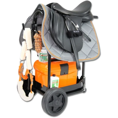 Abbildung von Waldhausen Sattelcaddy Carry Basket Schwarz