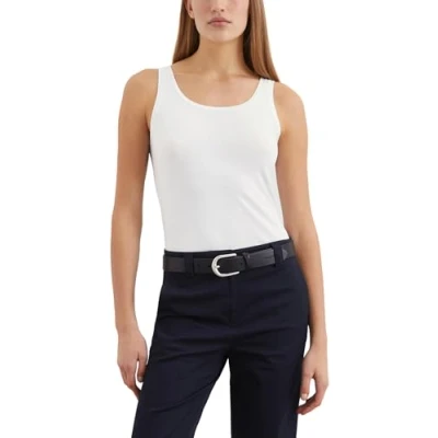 Abbildung von Marc O&#039;Polo Round NECK Top, Damen, Größe: XXS, White