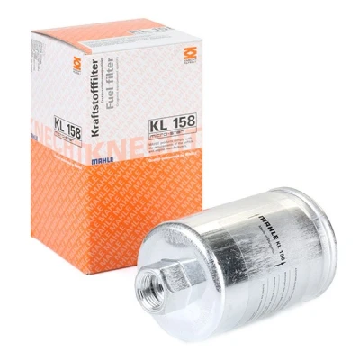Abbildung von MAHLE ORIGINAL KL 158 Kraftstofffilter Leitungsfilter LAND ROVER: Defender Off Road, Discovery 2, Range Rover JAGUAR: XJ Saloon, XK 8 Convertible
