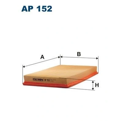 Abbildung von FILTRON AP 152 Luftfilter 42 206 341 Filtereinsatz OPEL: Vectra B Saloon, Speedster