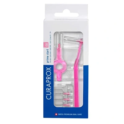 Abbildung von CURAPROX CPS prime start pink 08 5 Bürsten, 2 Halter