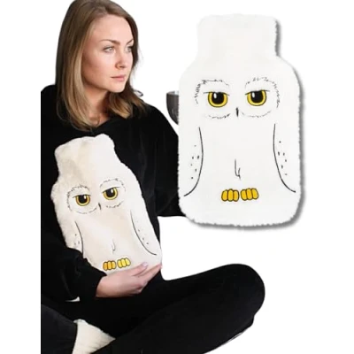 Abbildung von Wizarding World Harry Potter Wärmflasche Mit Bezug Geschenk Für Frauen Männer Geschenke Lustig Wärmeflasche Hedwig