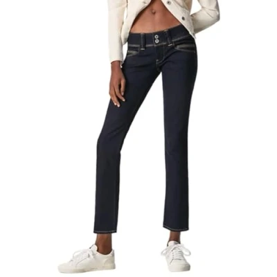 Abbildung von Pepe Jeans Damen Venus Jeans, 000denim (M15), 27W / 30L