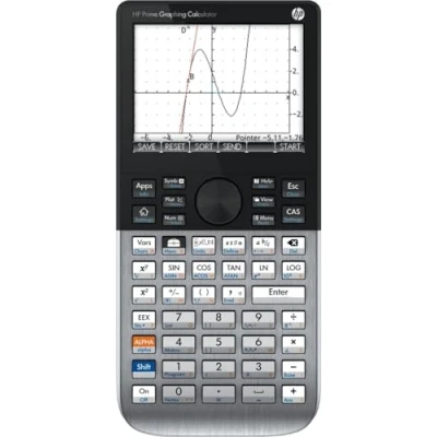 Abbildung von HP Prime Multipoint Grafikrechner, Farbdisplay, Prüfungsmodus, grau/schwarz