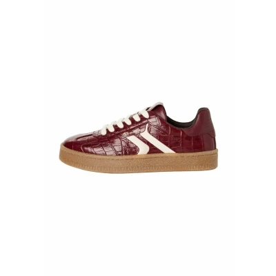 Abbildung von Tamaris Sneaker low, Damen, Größe: 36, Bordeaux croco Schuhe