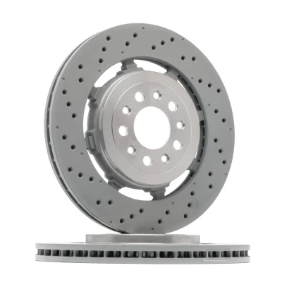 Abbildung von BREMBO 09.C506.33 Bremsscheibe 350 28 5 Verbundbremsscheibe, gelocht/innenbel. beschichtet hochgekohlt ALFA ROMEO: Stelvio, Giulia Saloon