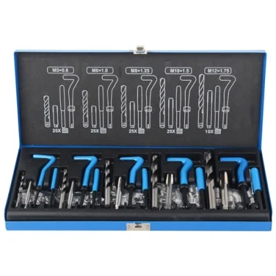 Abbildung von DAYUAN 131 tlg Gewinde Reparatur Satz Bohrer Sleeves Helicoil Auto Motor M5 M6 M8 M10 M12 Gewindehüls