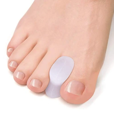 Abbildung von Welnove Gel Zehenspreizer 8x Zehentrenner Silikon Zur Behandlung von Bunion und Hammerzehen,Weich Komfortabel