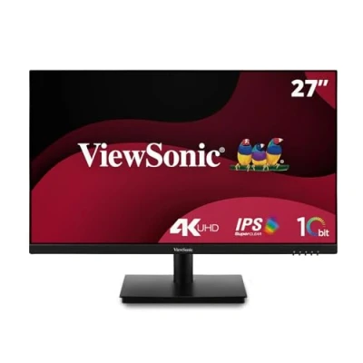 Abbildung von ViewSonic VA2762 4K 27&quot; IPS Monitor, HDMI x2, DisplayPort, Entspiegelt, VESA kompatibel, 10 bit, HDR10, Ergonomisch, Eye ProTech