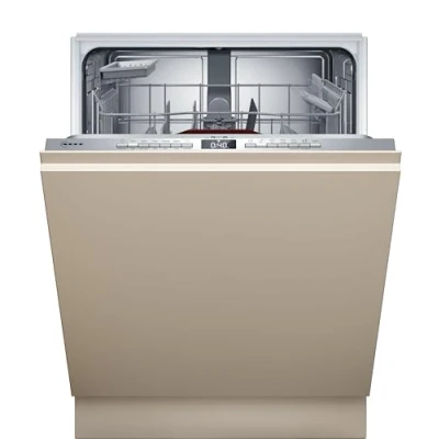Abbildung von NEFF S255EAX16E, N 50, Smarter XXL Geschirrspüler Vollintegriert, 60cm, Spülmaschine mit Besteckkorb, Open Dry, starke Reinigung Chef 70ºC, höhenverstellbarer Oberkorb, Favoriten Taste, Info Light