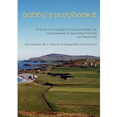 Abbildung von Paddys Playbook 2: Stimmenbuch 3. Stimme für Altquerflöte und Viola