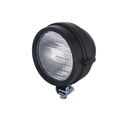 Abbildung von HELLA Halogen Arbeitsscheinwerfer Torero 5760 24V / 12V Anbau/geschraubt stehend/schwenkbarer Montagebügel weitreichende Ausleuchtung Stecker: Flachstecker 1G3 005 760 221
