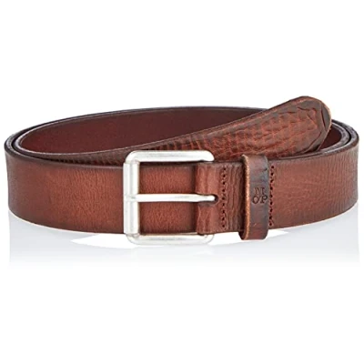 Abbildung von Marc O&#039;Polo Herren B21800503008 edler G rtel schicker Lederg im Vintage Look stylisches Accessoire, 715, 110 EU