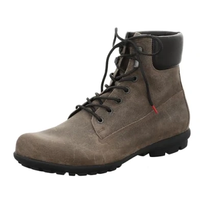 Abbildung von THINK! Herren Kong Leder gefütterte nachhaltige Stiefelette, 2000 Taiga/Kombi, 42 EU