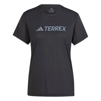 Abbildung von adidas Damen Terrex Multi Climacool Logo Tech T Shirt, Black, S