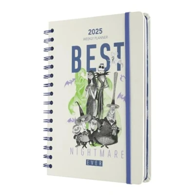 Abbildung von Terminplaner 2025 Disney The Nightmare before Christmas Grupo Erik Kalender Buchkalender Planer A5 Terminkalender Jahreskalender Buch Offizieller Fanartikel