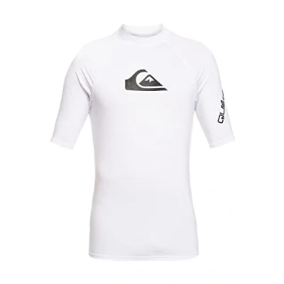 Abbildung von Quiksilver ALL TIME Surfshirt, Herren, Größe: XXL, White