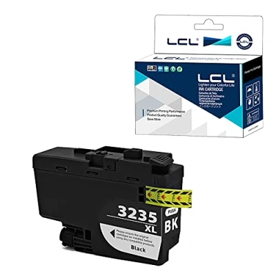 Abbildung von LCL Kompatibel Tintenpatrone LC 3235 LC3235 XL LC3235XL 3235XLBK LC3235XLBK Pigment (1Stück Schwarz) Ersatz für Brother DPC J1100DW MFC J1300DW