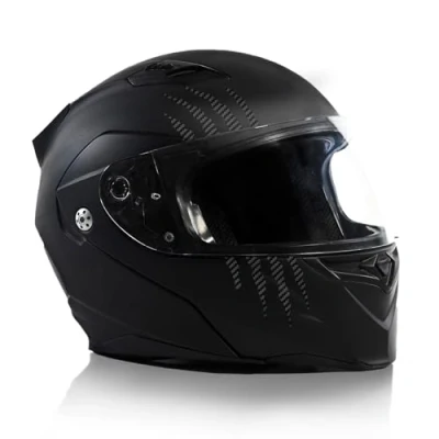 Abbildung von Finest Folia Kratzer Helm Aufkleber 2er Set 7,5x7,5cm Monster Sticker Kralle Deko für Motorrad Auto Motorradhelm Kratzspuren selbstklebend wasserfest K173 (Carbon)