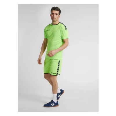 Abbildung von Hummel Hmlauthentic kurze Sporthose, Herren, Größe: XXL, Green gecko